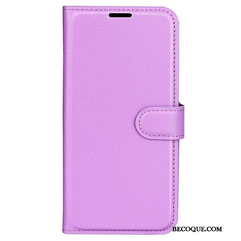 Etui Folio do Samsung Galaxy M33 5G Styl Skóry Liczi