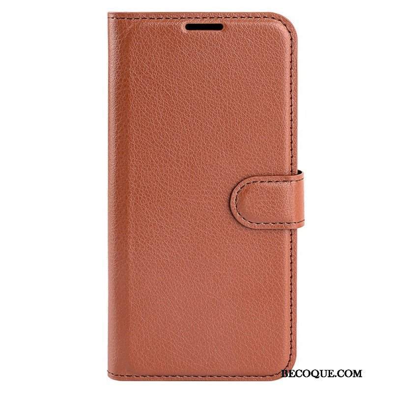 Etui Folio do Samsung Galaxy M33 5G Styl Skóry Liczi