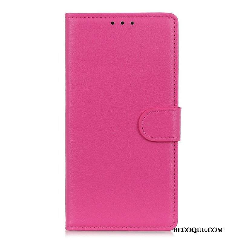 Etui Folio do Samsung Galaxy M33 5G Tradycyjna Sztuczna Skóra