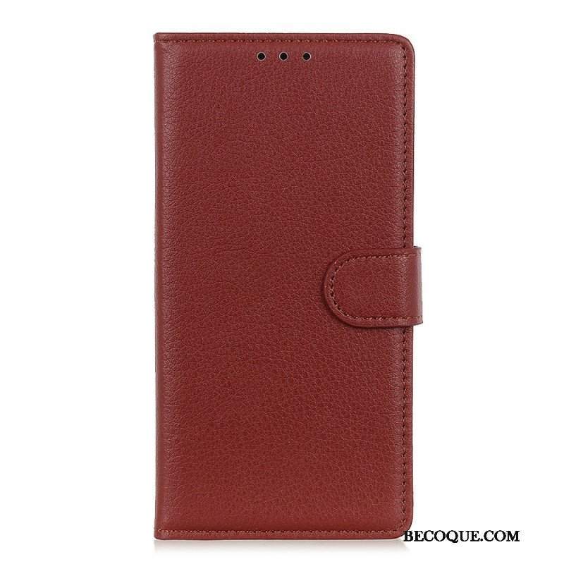 Etui Folio do Samsung Galaxy M33 5G Tradycyjna Sztuczna Skóra