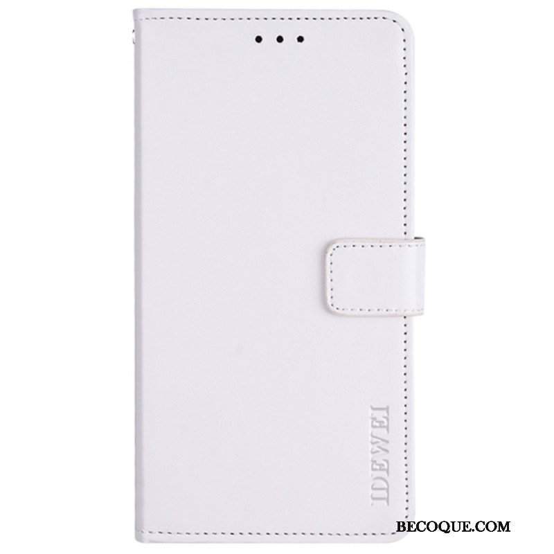 Etui Folio do Samsung Galaxy M52 5G Imitacja Skóry Idewei