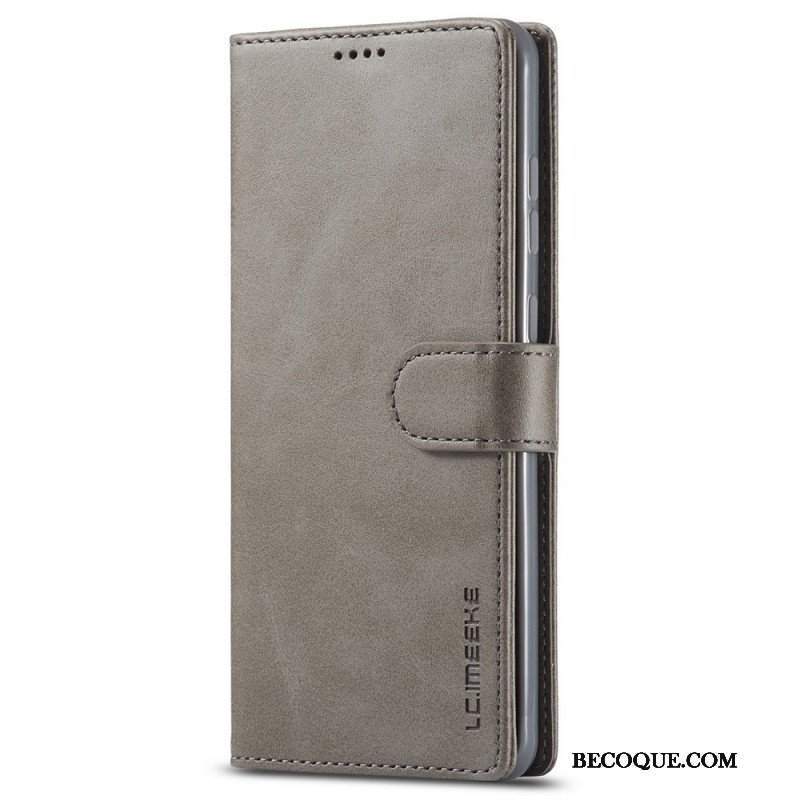 Etui Folio do Samsung Galaxy M52 5G Lc.imeeke Efekt Skóry