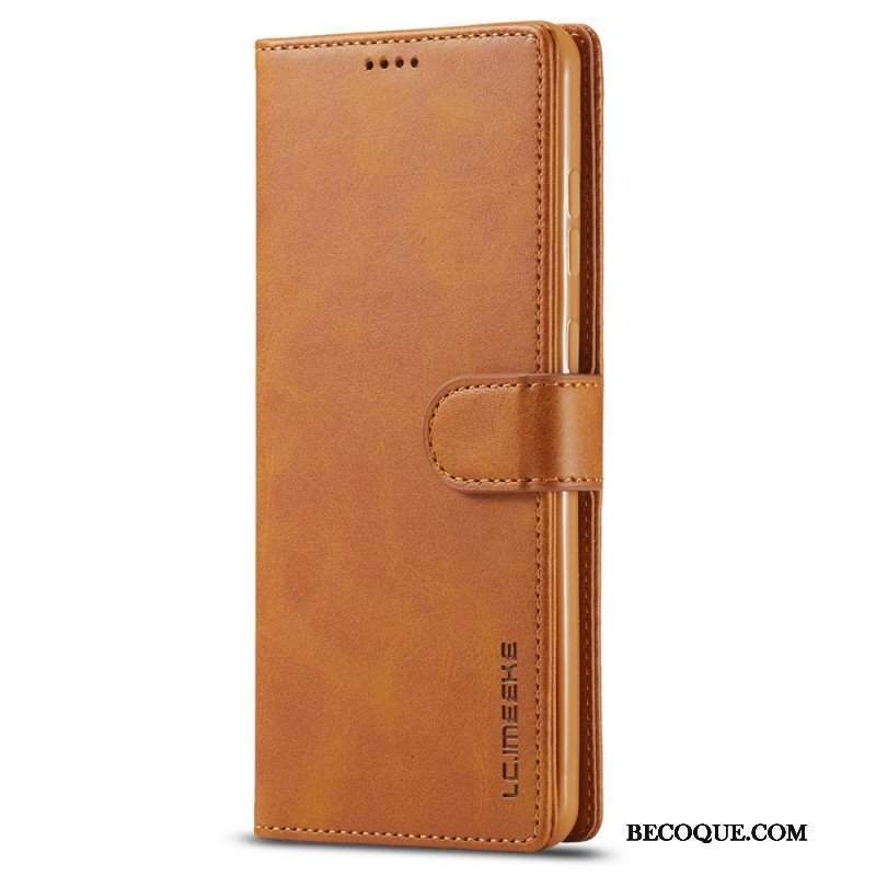 Etui Folio do Samsung Galaxy M52 5G Lc.imeeke Efekt Skóry