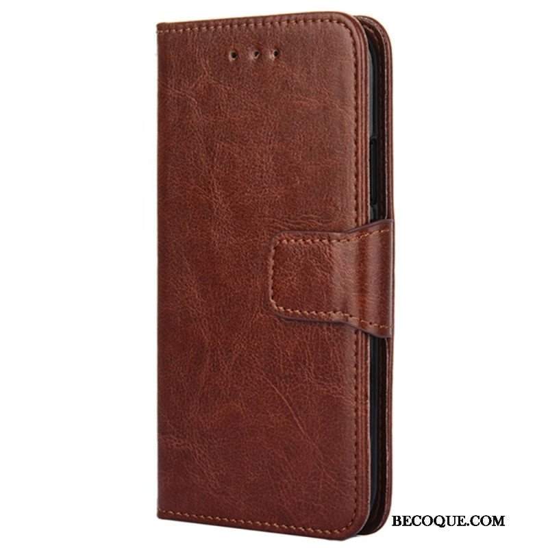 Etui Folio do Samsung Galaxy M53 5G Efekt Skóry Vintage