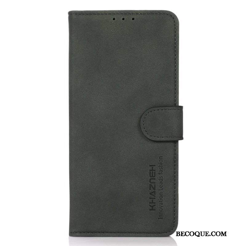 Etui Folio do Samsung Galaxy M53 5G Imitacja Skóry Khazneh