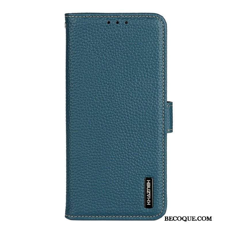 Etui Folio do Samsung Galaxy M53 5G Khazneh Skóra Liczi