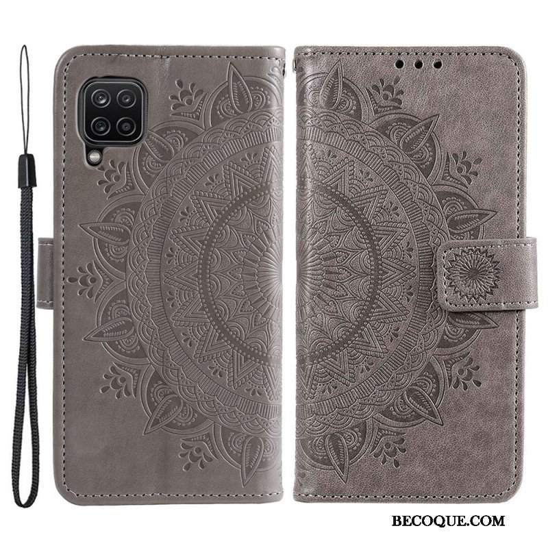 Etui Folio do Samsung Galaxy M53 5G Mandala Słońca