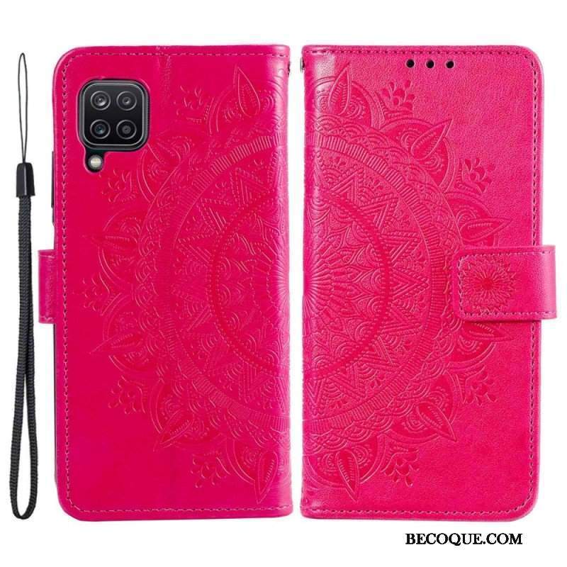 Etui Folio do Samsung Galaxy M53 5G Mandala Słońca