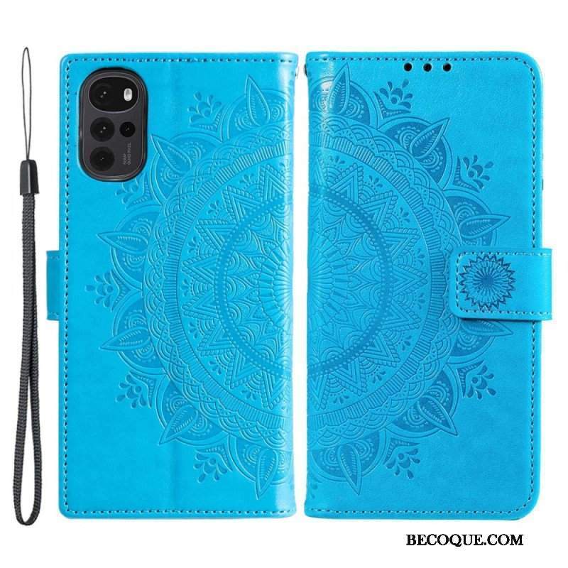 Etui Folio do Samsung Galaxy M53 5G Mandala Słońca