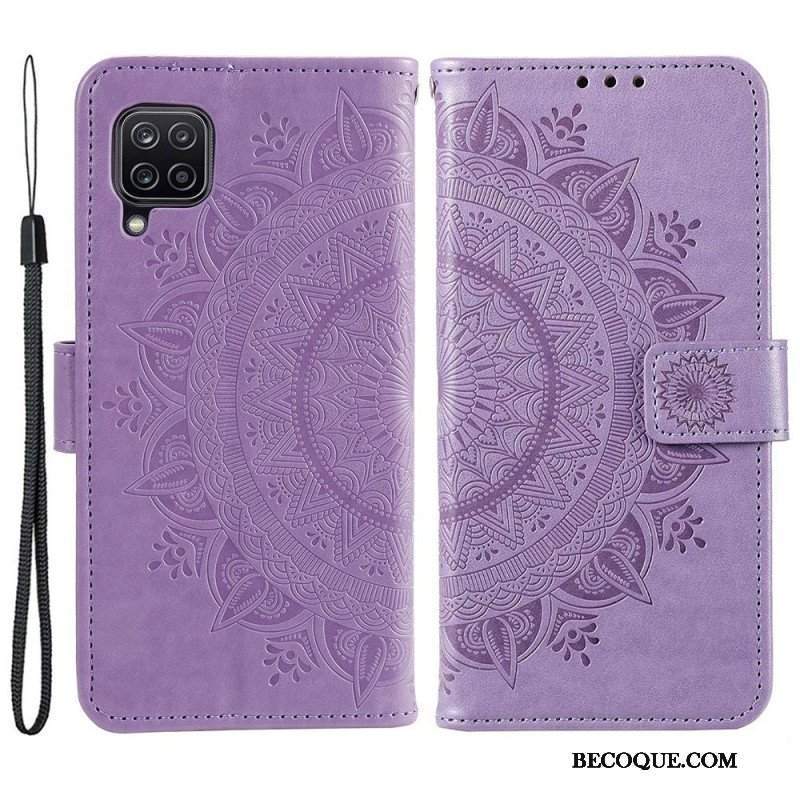 Etui Folio do Samsung Galaxy M53 5G Mandala Słońca