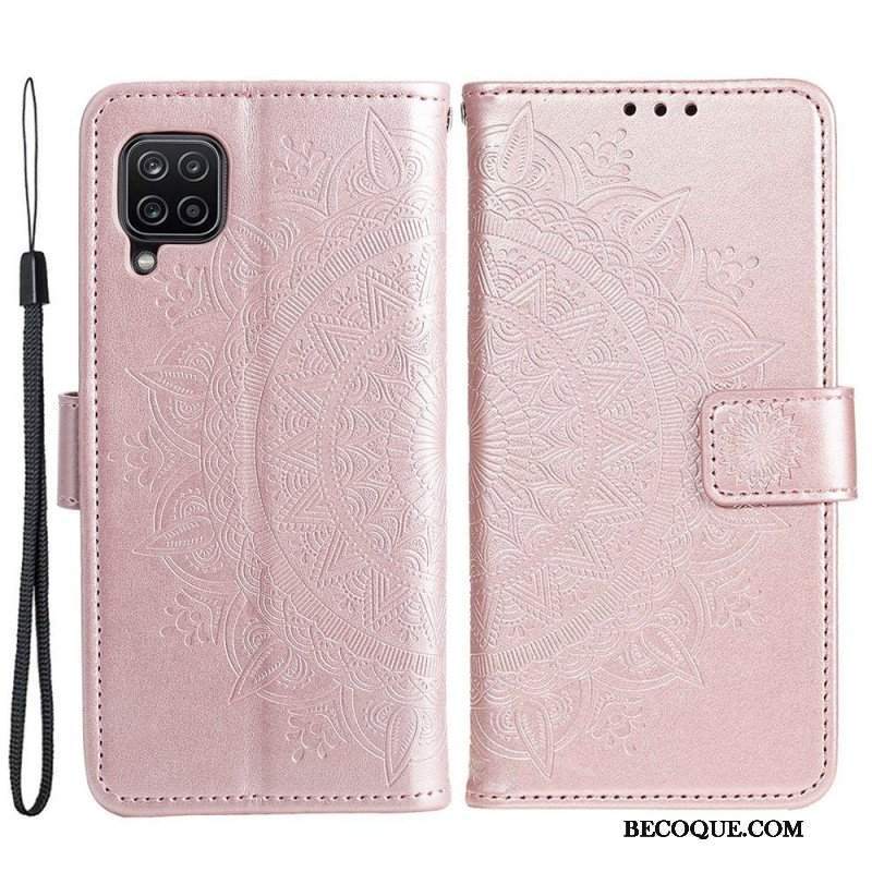 Etui Folio do Samsung Galaxy M53 5G Mandala Słońca