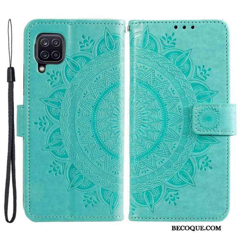 Etui Folio do Samsung Galaxy M53 5G Mandala Słońca