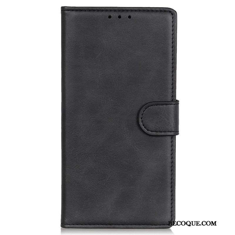 Etui Folio do Samsung Galaxy M53 5G Matowa Sztuczna Skóra