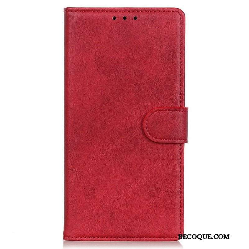 Etui Folio do Samsung Galaxy M53 5G Matowa Sztuczna Skóra