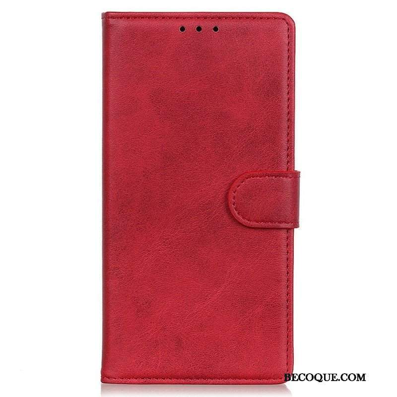 Etui Folio do Samsung Galaxy M53 5G Matowa Sztuczna Skóra