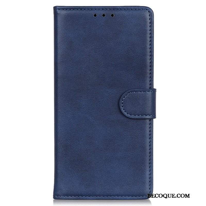 Etui Folio do Samsung Galaxy M53 5G Matowa Sztuczna Skóra