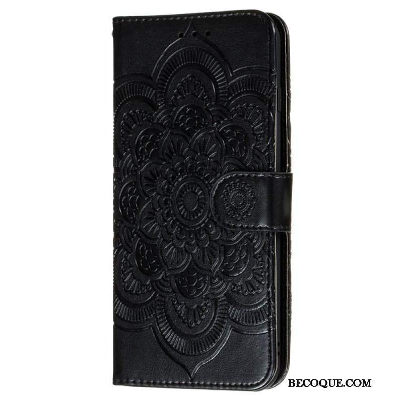 Etui Folio do Samsung Galaxy S22 5G Pełna Mandala