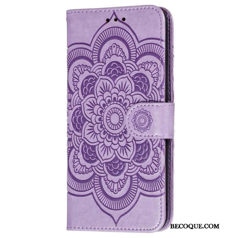 Etui Folio do Samsung Galaxy S22 5G Pełna Mandala