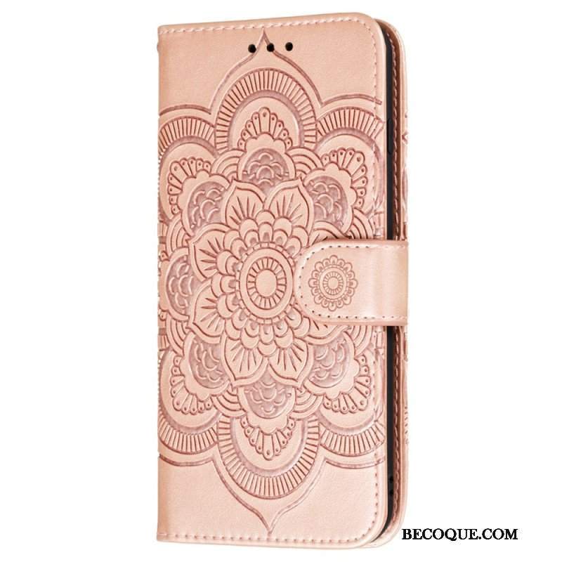 Etui Folio do Samsung Galaxy S22 5G Pełna Mandala