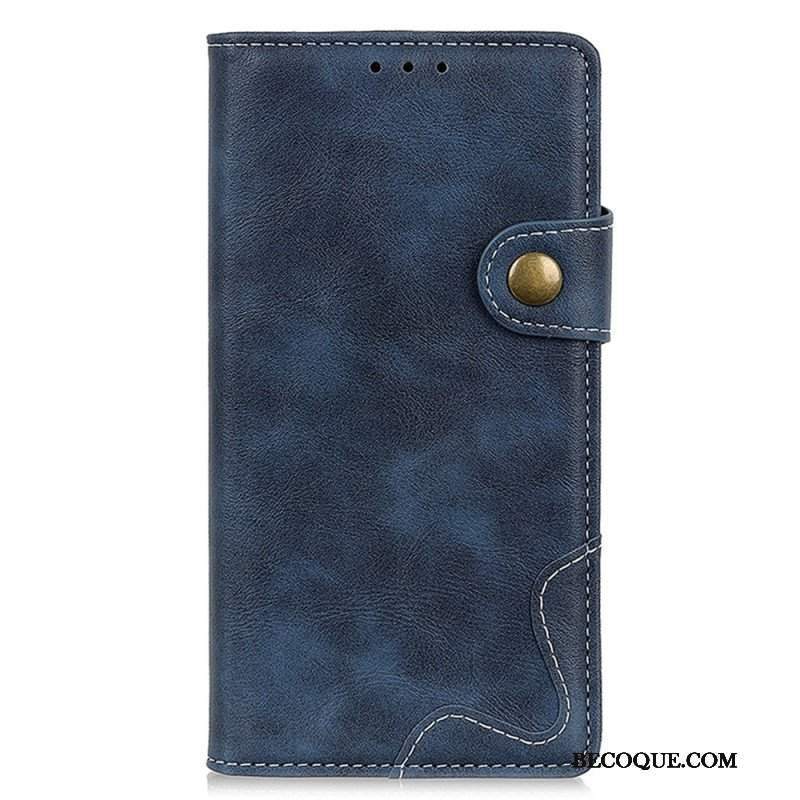 Etui Folio do Samsung Galaxy S23 5G Artystyczny Guzik