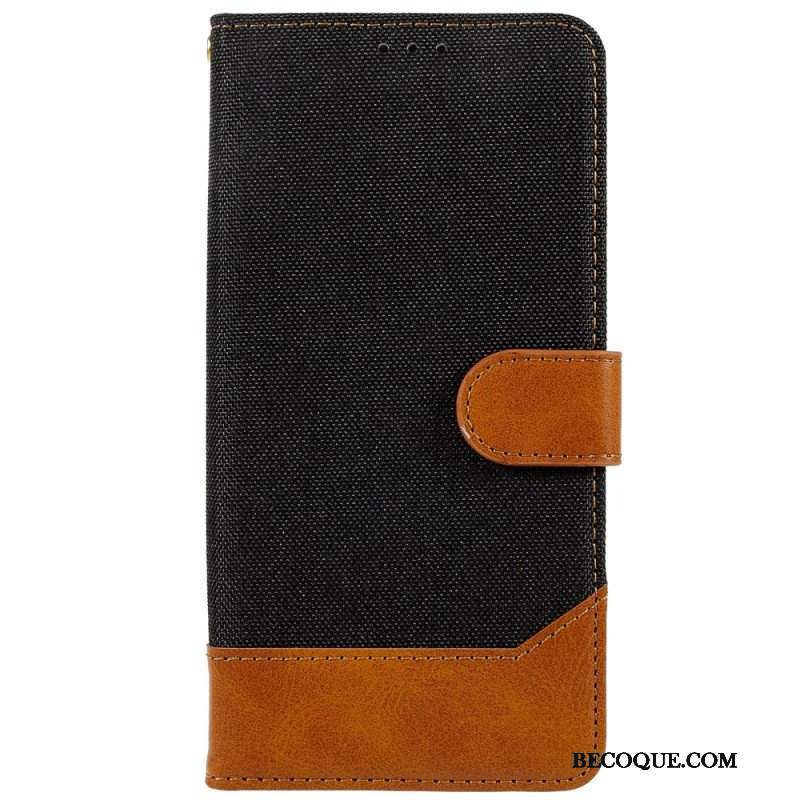 Etui Folio do Samsung Galaxy S23 5G Dżinsy