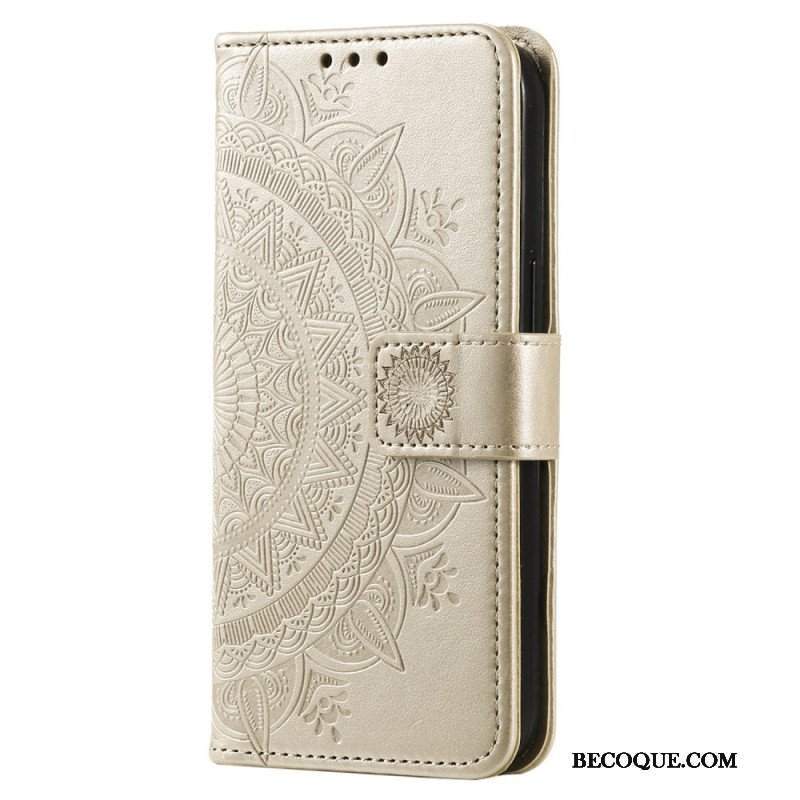 Etui Folio do Samsung Galaxy S23 5G Mandala Słońca