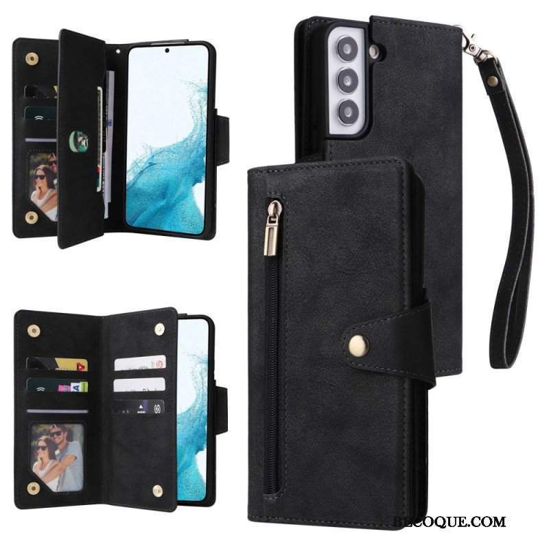 Etui Folio do Samsung Galaxy S23 5G Multi-karty I Portfel