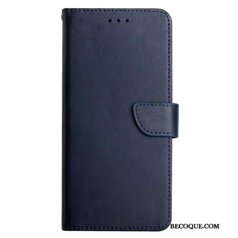 Etui Folio do Samsung Galaxy S23 5G Prawdziwa Skóra Nappa