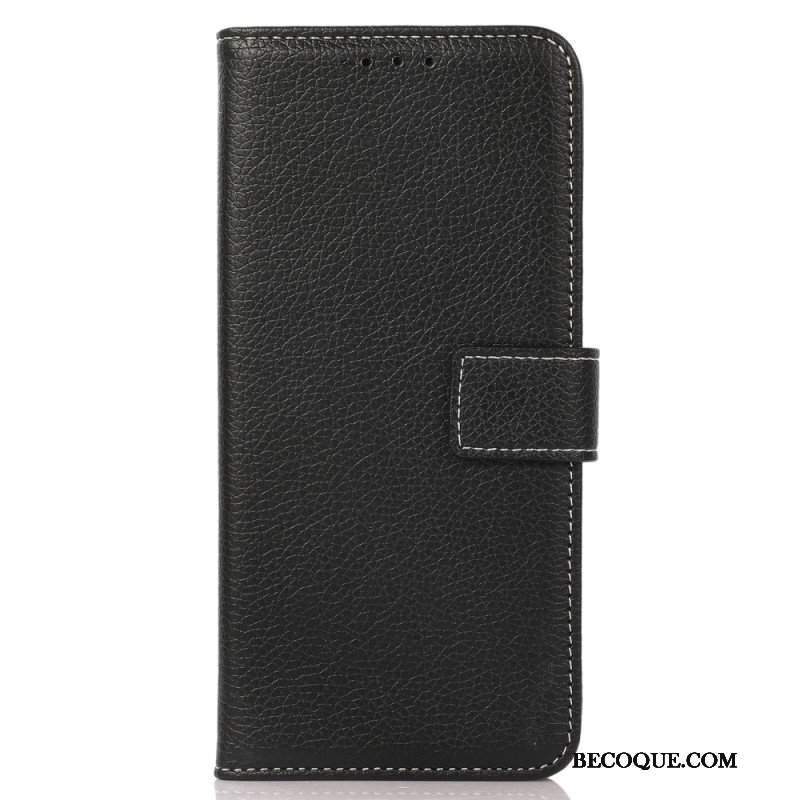 Etui Folio do Samsung Galaxy S23 5G Styl Skóry Liczi