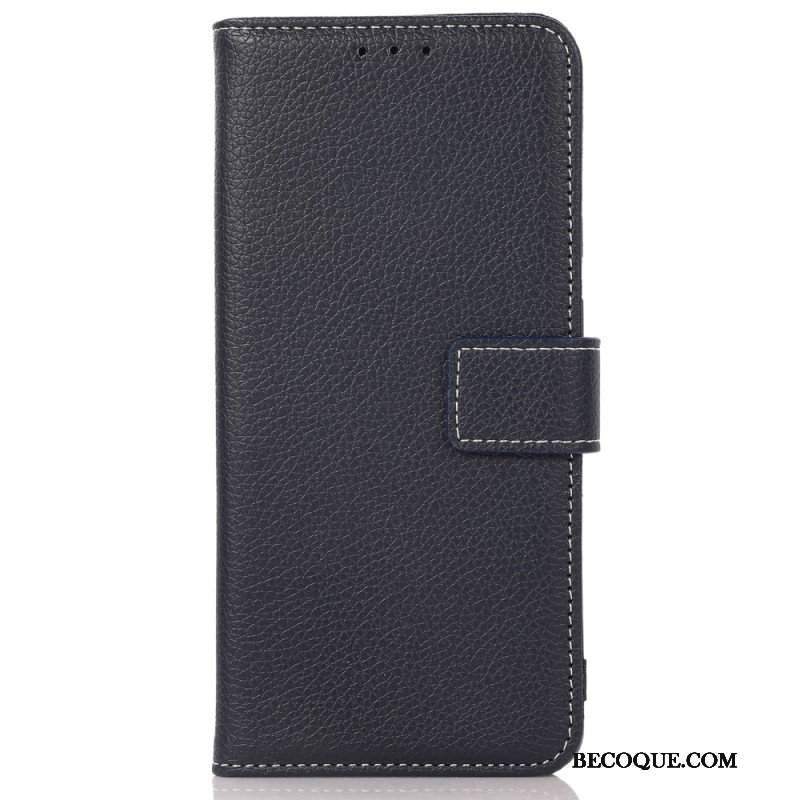 Etui Folio do Samsung Galaxy S23 5G Styl Skóry Liczi