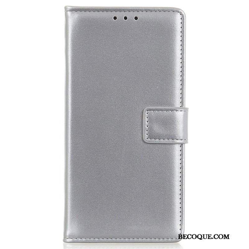 Etui Folio do Samsung Galaxy S23 5G Stylizacja Skóry