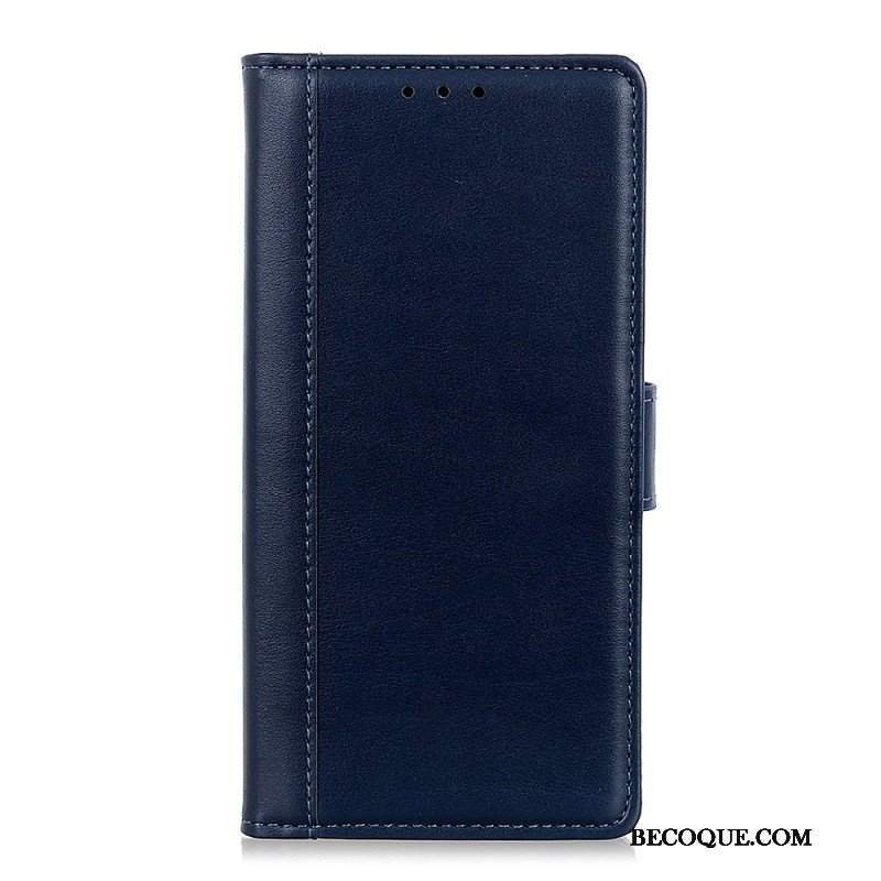 Etui Folio do Samsung Galaxy S23 5G Stylizacja Skóry