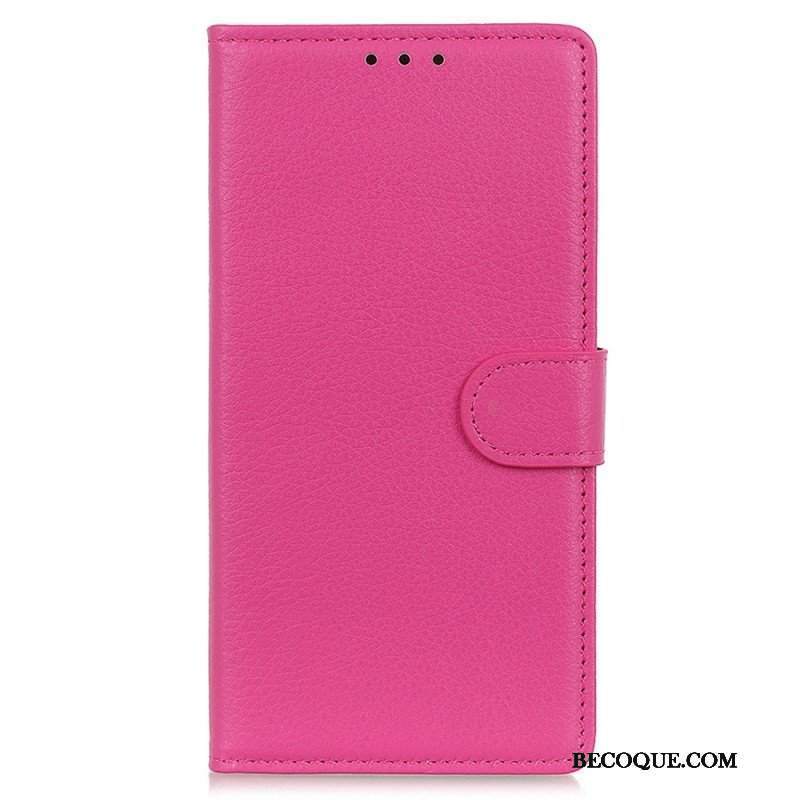 Etui Folio do Samsung Galaxy S23 5G Tradycyjna Sztuczna Skóra