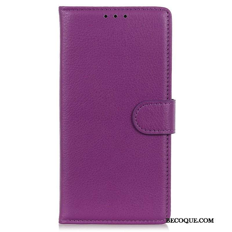 Etui Folio do Samsung Galaxy S23 5G Tradycyjna Sztuczna Skóra