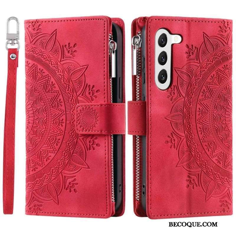 Etui Folio do Samsung Galaxy S23 5G Wielofunkcyjna Mandala