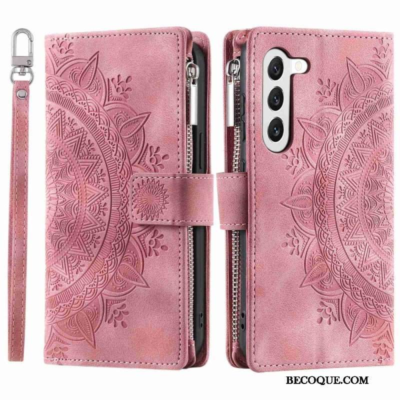 Etui Folio do Samsung Galaxy S23 5G Wielofunkcyjna Mandala