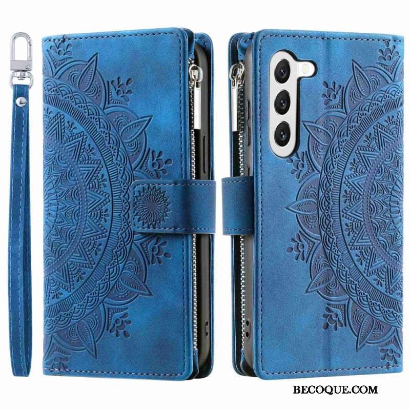 Etui Folio do Samsung Galaxy S23 5G Wielofunkcyjna Mandala