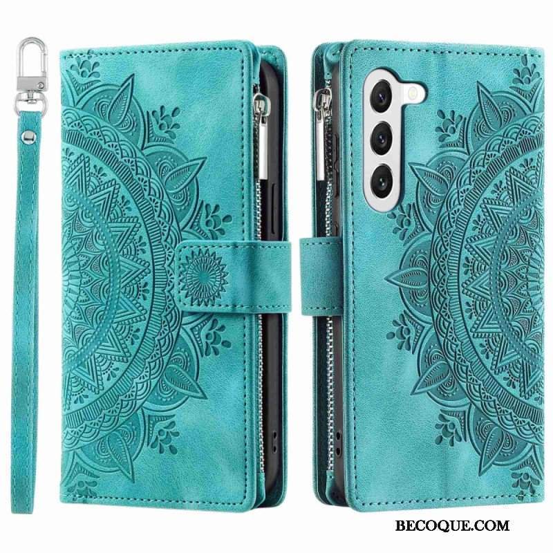 Etui Folio do Samsung Galaxy S23 5G Wielofunkcyjna Mandala