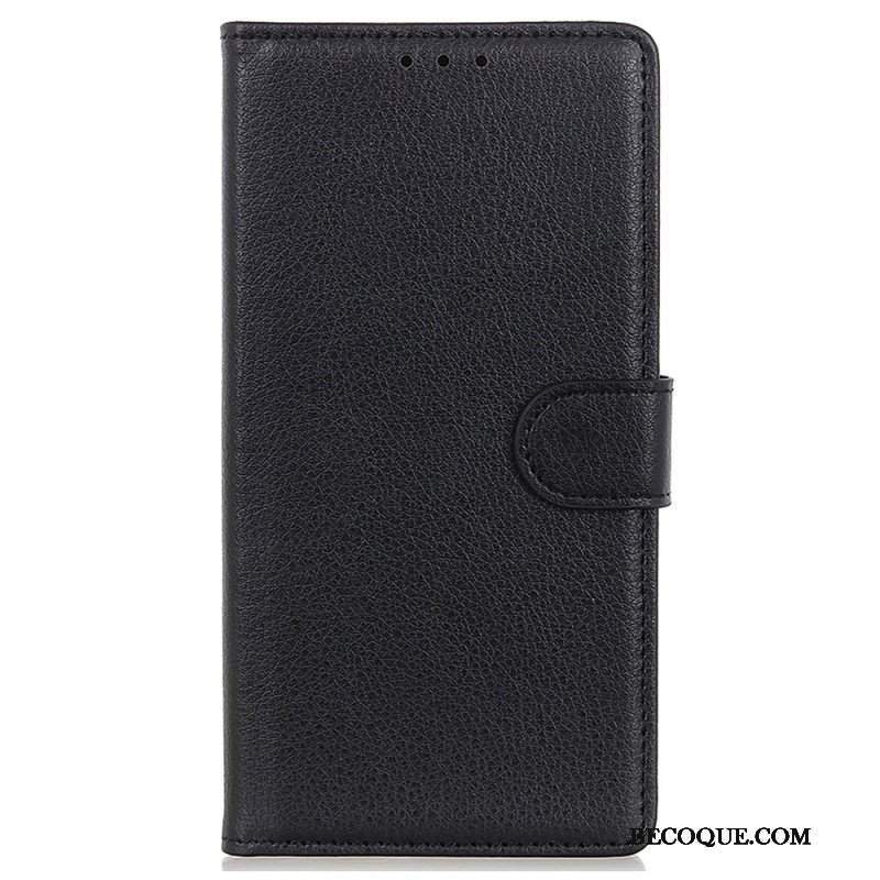 Etui Folio do Samsung Galaxy S23 Plus 5G Tradycyjna Sztuczna Skóra