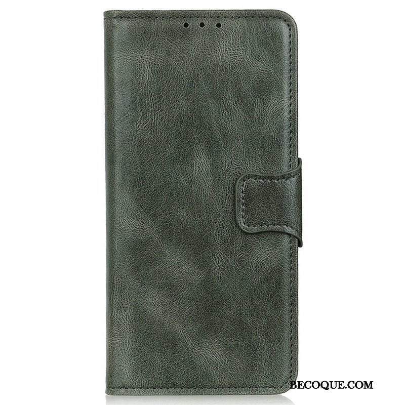 Etui Folio do Samsung Galaxy S23 Ultra 5G Stylowe Skórzane Zapięcie Dwustronne