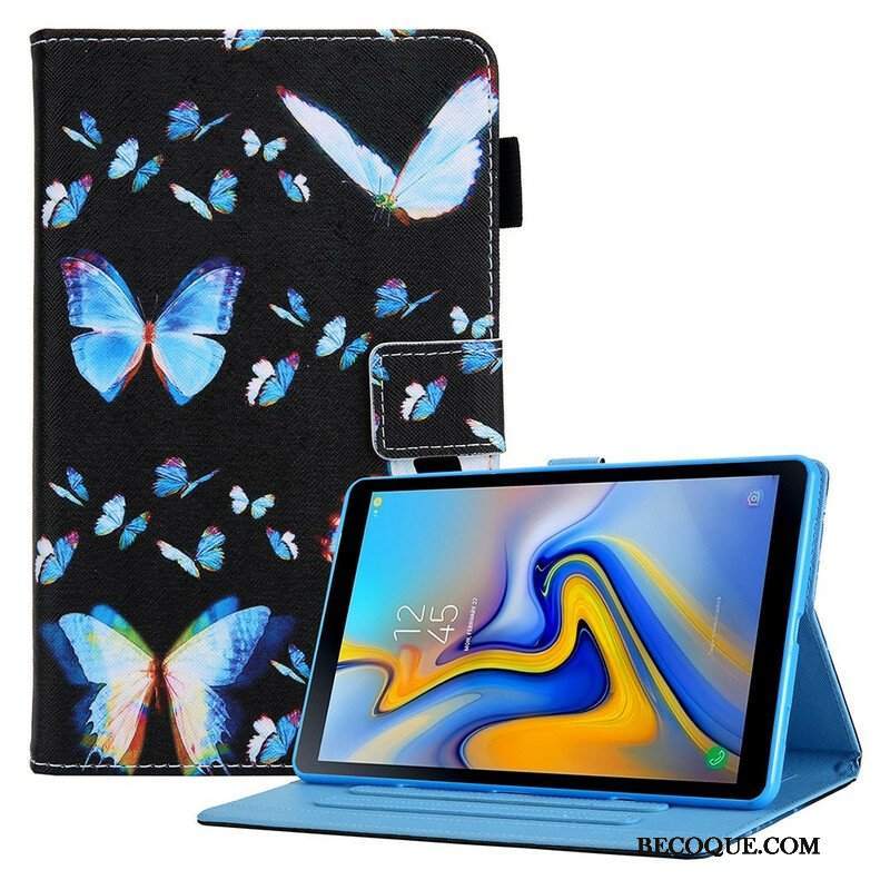 Etui Folio do Samsung Galaxy Tab A7 Lite Wiele Motyli