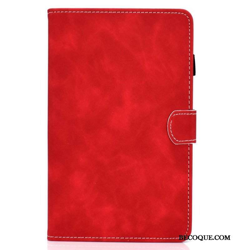 Etui Folio do Samsung Galaxy Tab A8 (2021) Efekt Skóry W Stylu Vintage