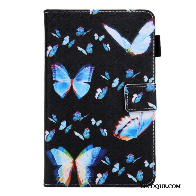 Etui Folio do Samsung Galaxy Tab A8 (2021) Wiele Motyli