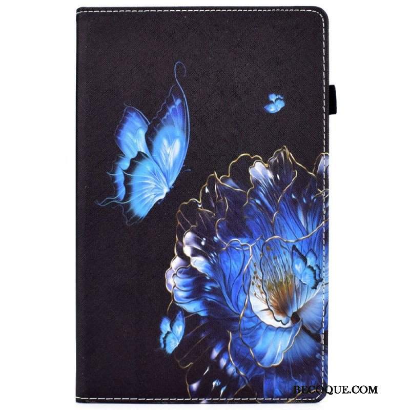 Etui Folio do Samsung Galaxy Tab A8 (2021) Zaczarowane Motyle