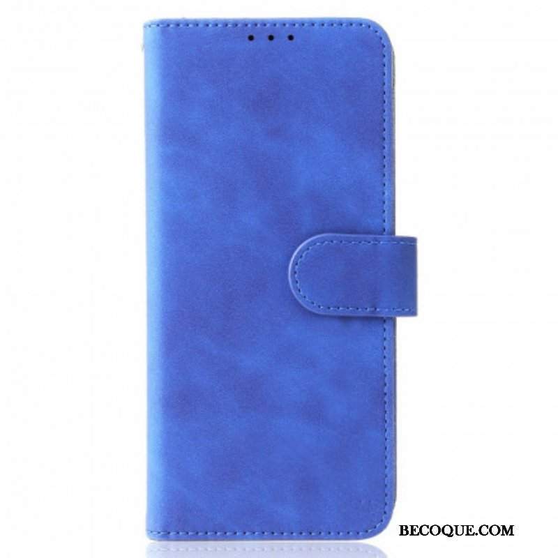 Etui Folio do Samsung Galaxy Z Fold 3 5G Dotyk Skóry