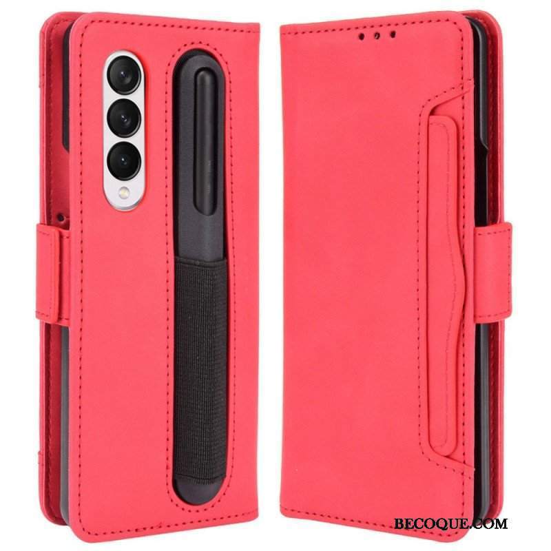 Etui Folio do Samsung Galaxy Z Fold 4 Szpieguj Z Pen Storage