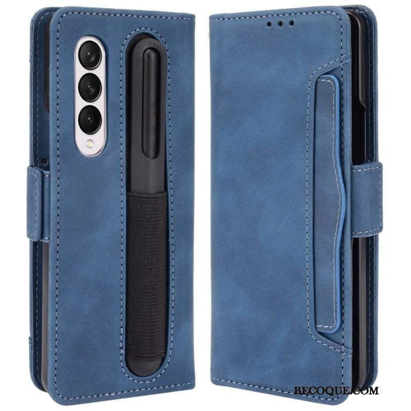 Etui Folio do Samsung Galaxy Z Fold 4 Szpieguj Z Pen Storage