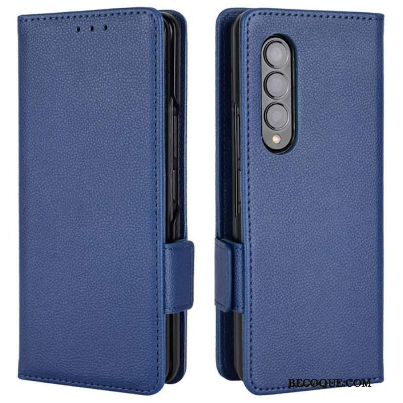 Etui Folio do Samsung Galaxy Z Fold 4 Winston Ze Sztucznej Skóry