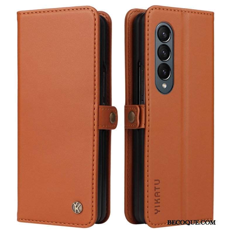 Etui Folio do Samsung Galaxy Z Fold 4 Yikatu Yk-001