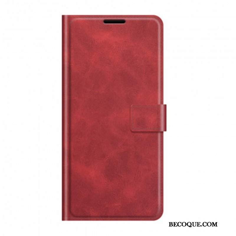 Etui Folio do Sony Xperia 1 III Smukły Ekstremalny Efekt Skóry